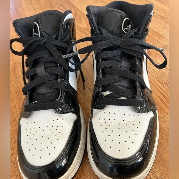 Nike Air Jordan 1 Mid SE All-Star Carbon Fiber GS 2021 DD2192-001. Size 5 Youth - Picture 9 of 14